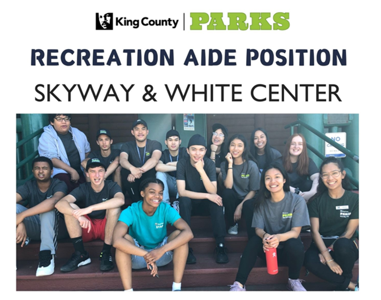 King County Skyway and White Center Recreation Aide Group 