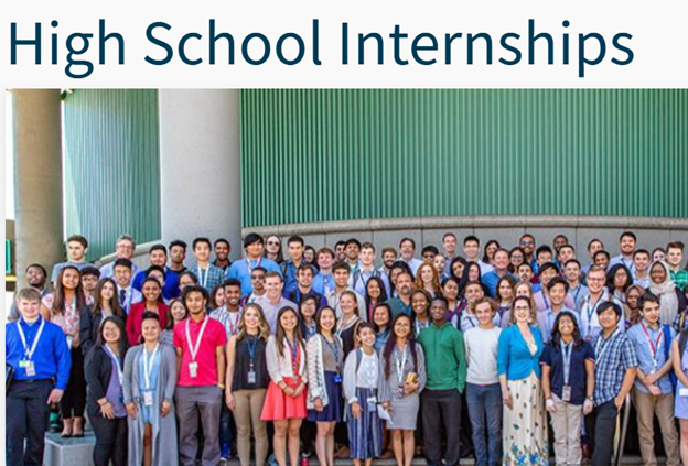Picture of students in Port of Seattle HS internships