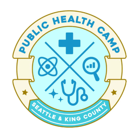 Seattle King County public health camp logo