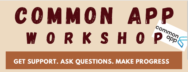 Common App Workshops image