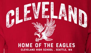 Cleveland Home of the Eagles Logo