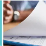 Filling out paperwork. Text: Seattle Promise Logo