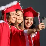 Students at Graduation