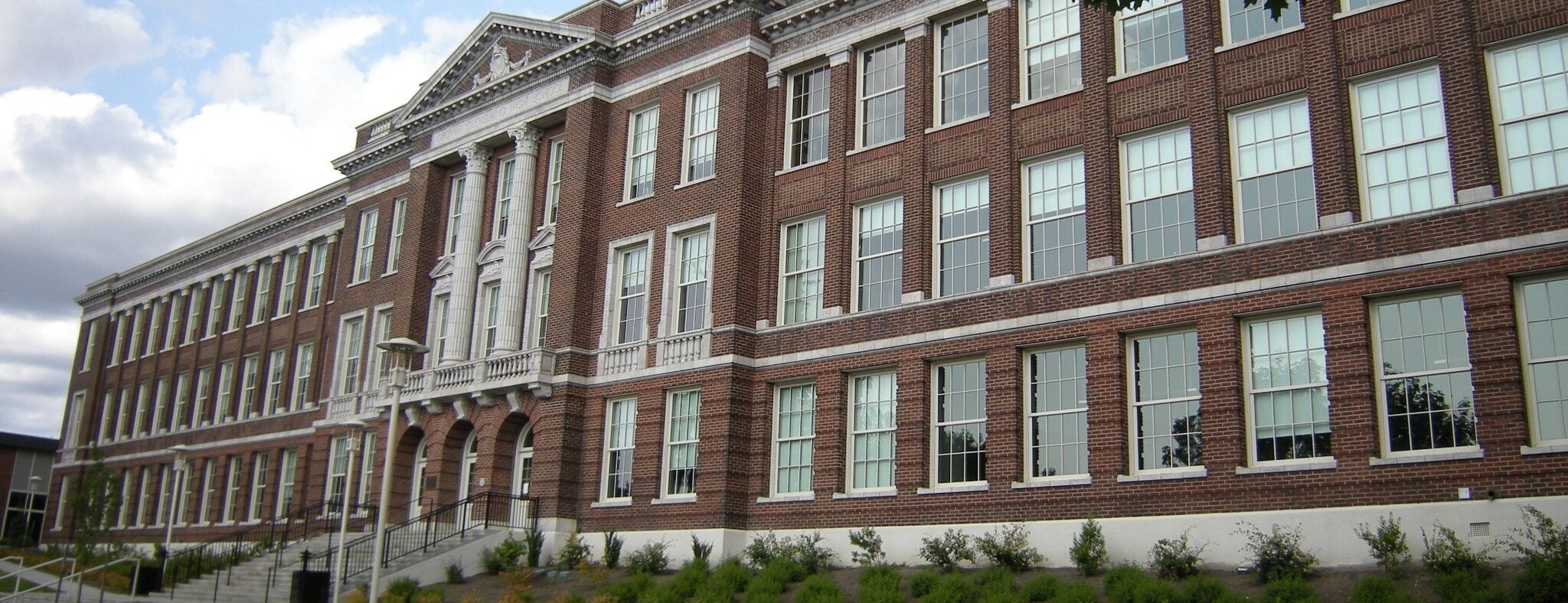 Front of Cleveland HS