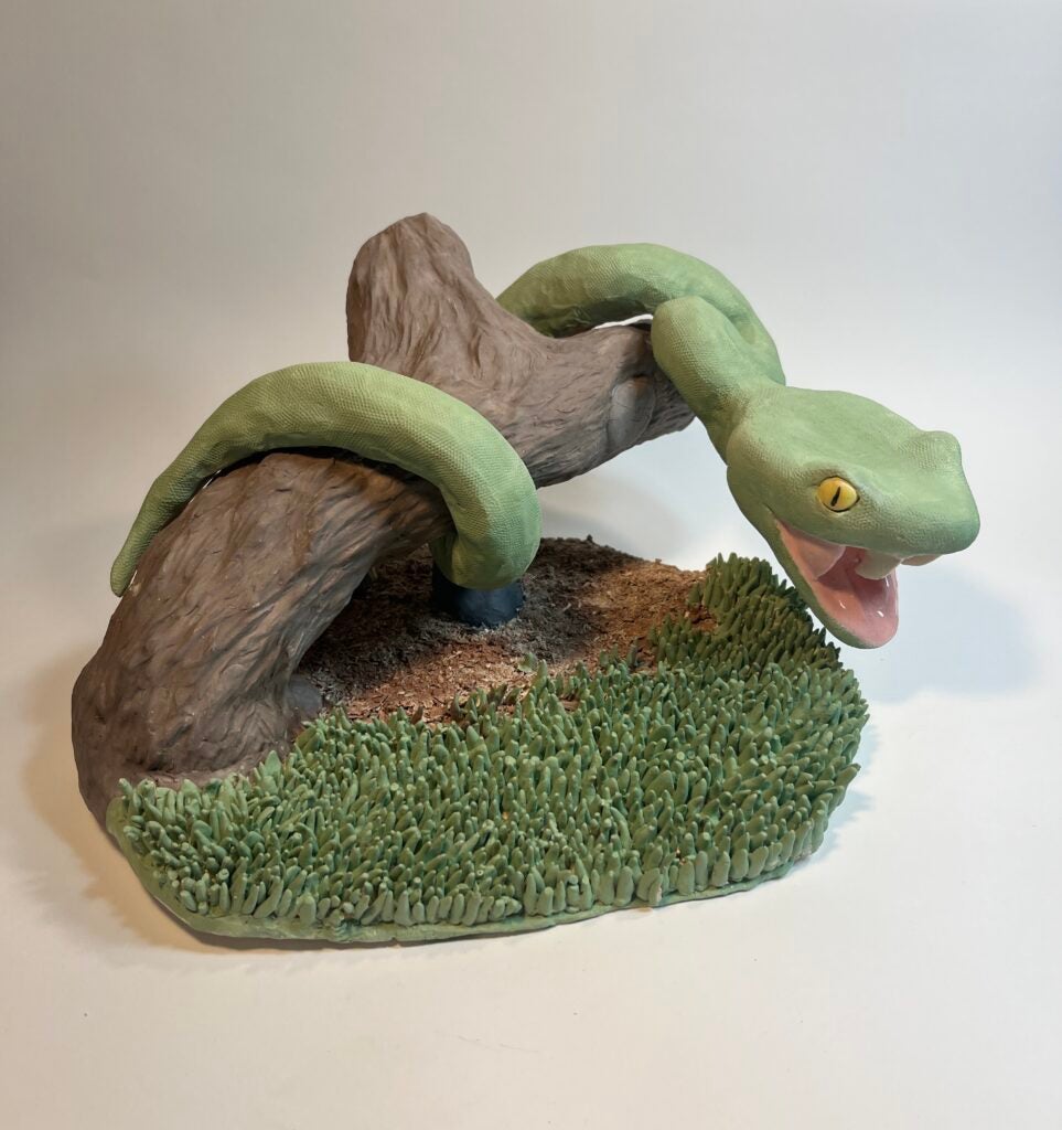 Ceramic Snake. Gavin Borja