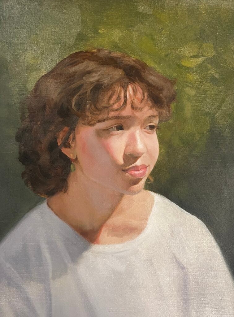 Self Portrait. Artist Cara Ifter