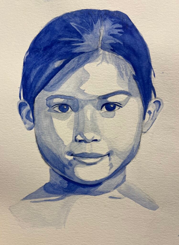 Self Portrait. Layna Weatherby