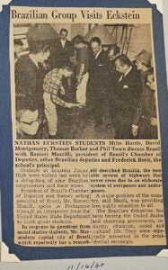 Brazilian Group Visits Eckstein news article