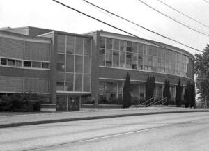 Eckstein building exterior 1984