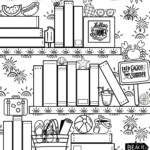 Bookshelf to print