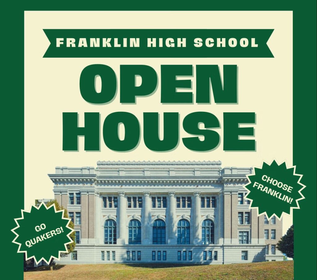 Franklin High School Open House Go Quakers Choose Franklin