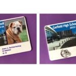 GHS Bulldog on a Student ID Card. Text: GHS 23-24 ID Only James A. Garfield Bulldog ID 000000 Gr 13