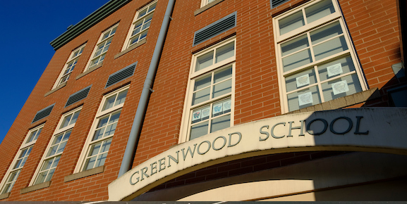 Greenwood Elementary school building exterior