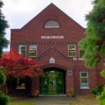 John Muir Elementary building entrance