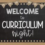 Welcome to Curriculum Night