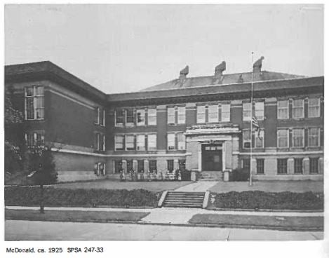 photo of McDonald School 1925