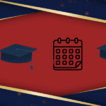 Graduation Cap, Calendar Banner
