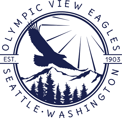 Olympic View Eagles logo