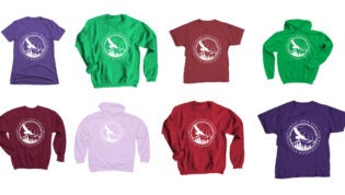 T-Shirt in different colors for sale from OV Spirit Wear Website