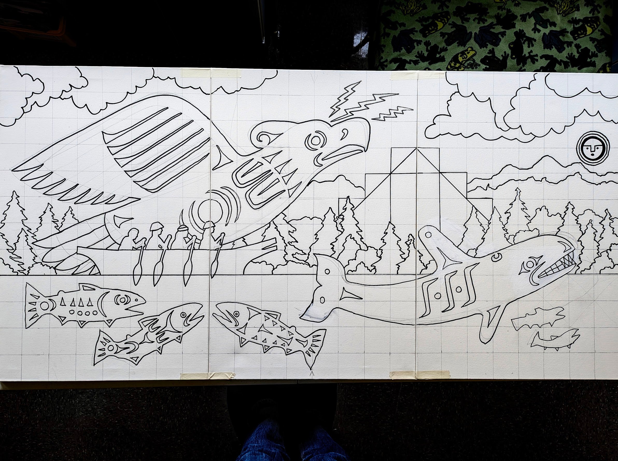 Land acknowledgement canvas