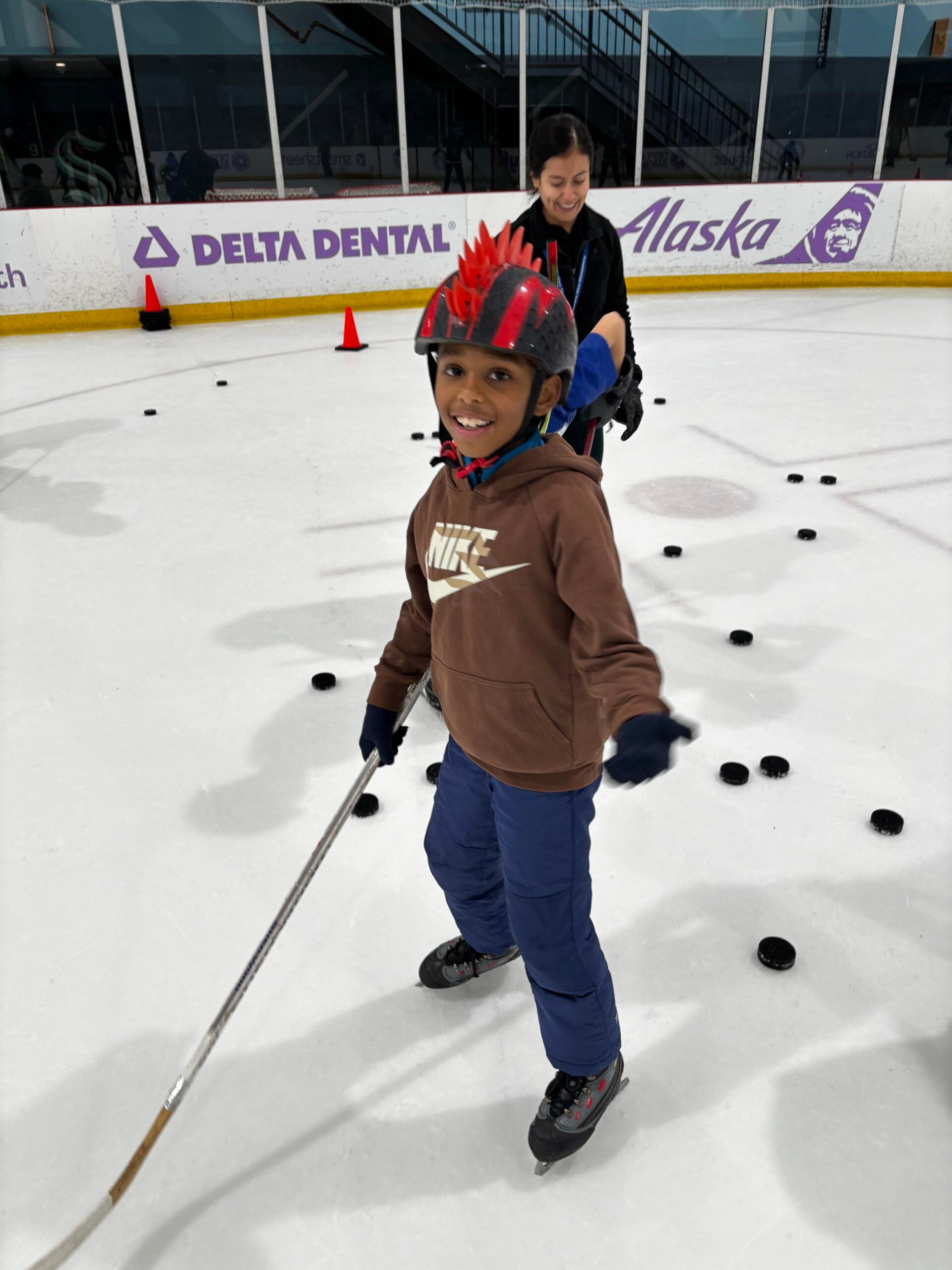 olympic view student ice skating 