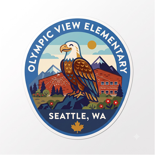 Olympic View sticker