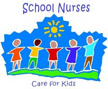 school nurses care for kids graphic of students and the sun