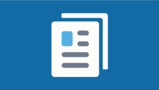 Graphic of a newsletter