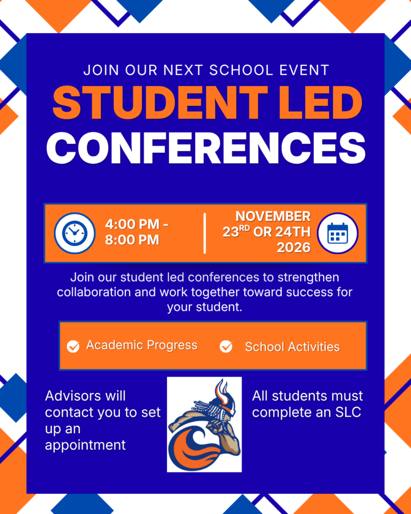 Student-led conferences info.