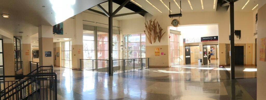 BHS Hallway view