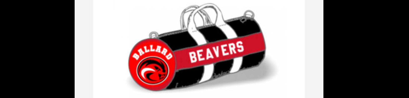 Beaver Duffle Bag with Beaver Head