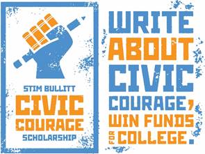 Stim Write About Civic Courage logo