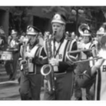 collage of band, choir, and orchestra photos