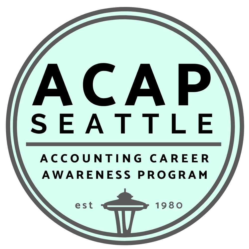 Accounting Center Awareness Program ACAP Seattle logo