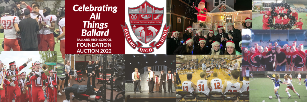 Collage BHS Shield Students in sports and music