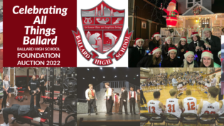Collage BHS Shield Students in sports and music