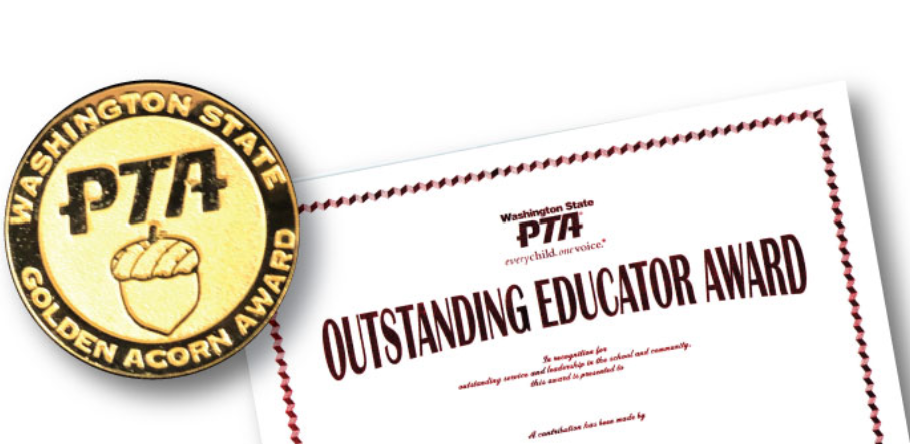 Golden Acorn and Outstanding Educator Awards Logo