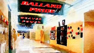 Hallway Watercolor