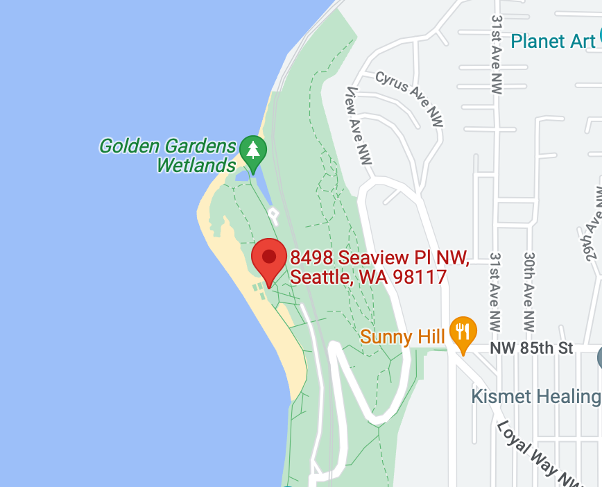 Map of Golden Gardens