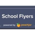 PeachJar Logo. Text: School Flyers