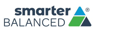 Smarter Balanced Logo with Pyramid green and black