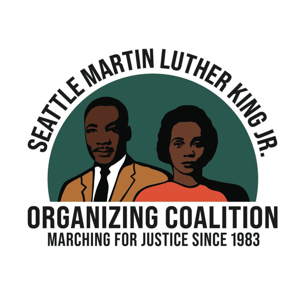 Seattle Martin Luther King Organizing Coalition Logo.