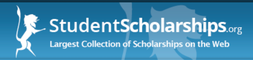 Student Scholarships logo with Lion