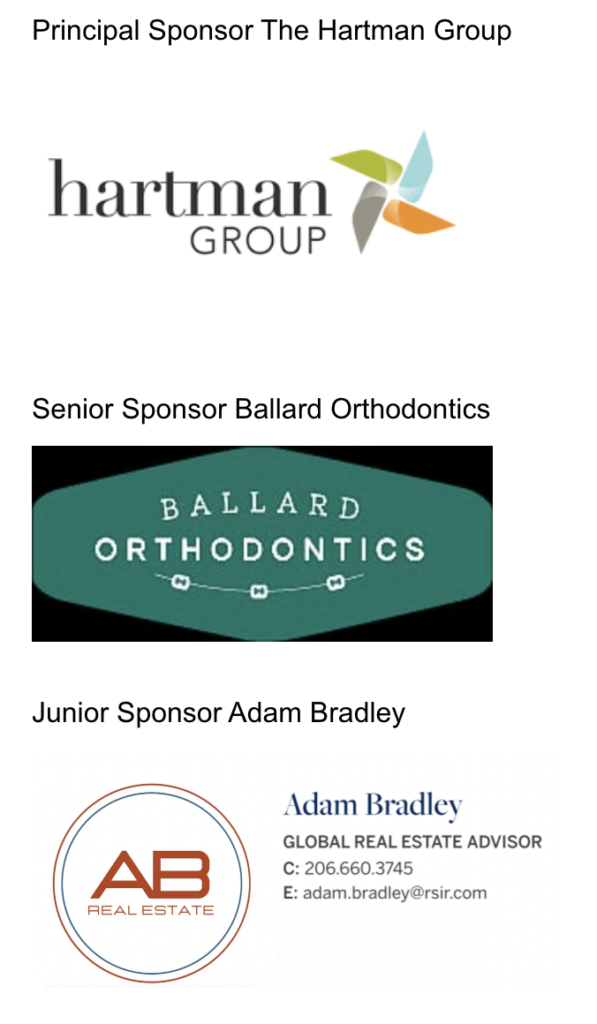 Logos: Hartman, Ballard Orthodontics, Adam Bradley
