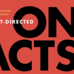 Student Directed One Acts Logo. Text: Ballard High School Playmakers