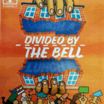 Talisman Newspaper Cover. Hand with Text: Divided by The Bell.