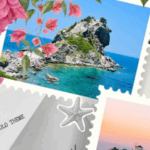 Flowers, Stamps, Text: Tolo Here we go again!