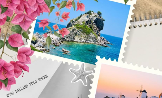 Flowers, Stamps, Text: Tolo Here we go again!