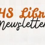 Tree branch and leaves. Text: BHS Library Newsletter