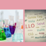 Courses Banner, Books, Globe, Math Numbers, Beakers, Runners, Camera